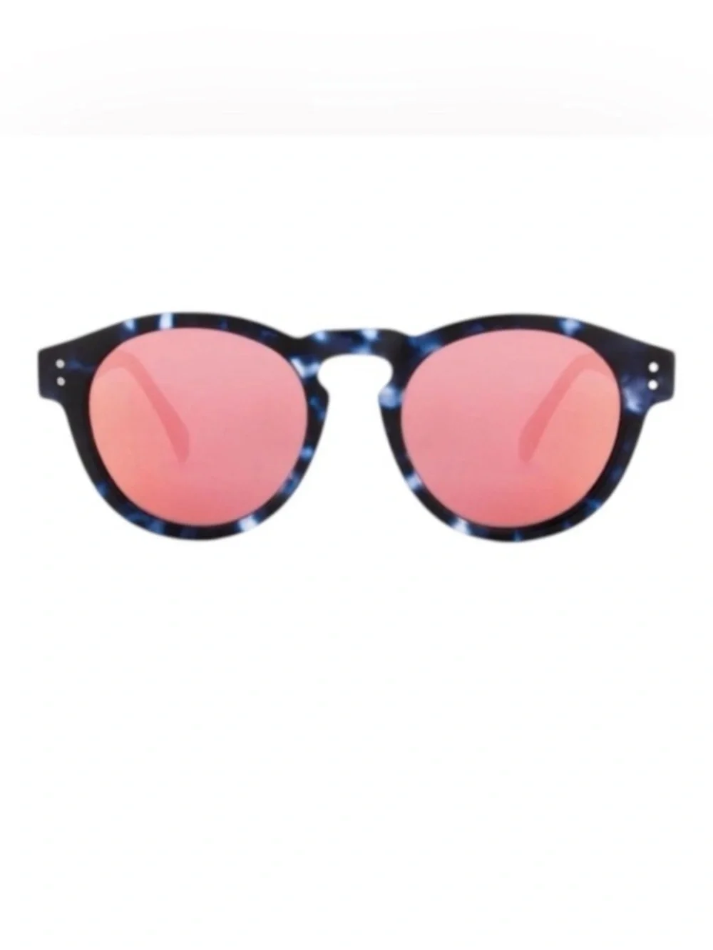 Komono sunglasses NEW Clement Matte Indigo blue tortoise mirrored